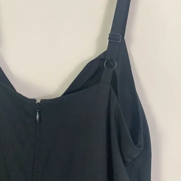Vince NWT black wide leg jumpsuit
